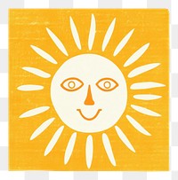 PNG Sun face art anthropomorphic. AI generated Image by rawpixel.