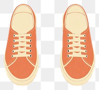 PNG Shoes footwear shoelace clothing. AI generated Image by rawpixel.