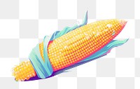 PNG A corn plant food fish. AI generated Image by rawpixel.