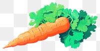 PNG A carrot vegetable plant food. AI generated Image by rawpixel.