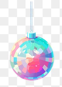 PNG A disco ball art celebration accessories. AI generated Image by rawpixel.