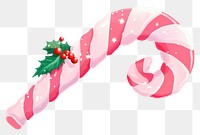 PNG A candy cane food confectionery celebration. AI generated Image by rawpixel.