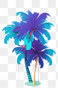 PNG A coconut tree outdoors nature plant. AI generated Image by rawpixel.
