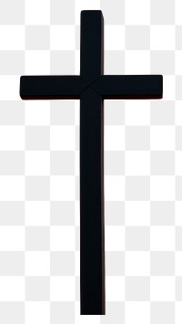 PNG A cross symbol spirituality catholicism. AI generated Image by rawpixel.