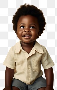 PNG A little black boy baby photography portrait. AI generated Image by rawpixel.