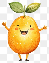 PNG  Sliced orange dancing partying fruit plant food. AI generated Image by rawpixel.