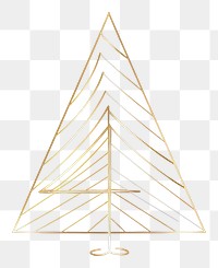 PNG Christmas pine tree christmas symbol line. 