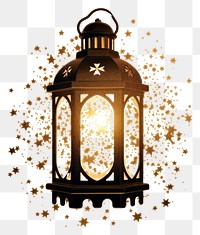 PNG  Vintage lantern illuminated celebration decoration. AI generated Image by rawpixel.