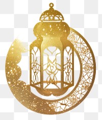 PNG  Eid mubarak lantern architecture illuminated celebration. AI generated Image by rawpixel.