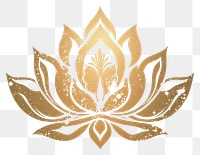 PNG  Lotus pattern creativity chandelier. AI generated Image by rawpixel.