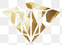 PNG  Diamond jewelry accessory gemstone. AI generated Image by rawpixel.