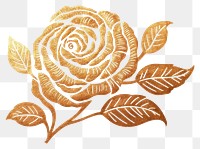 PNG  Rose ornament pattern plant leaf. AI generated Image by rawpixel.