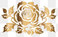 PNG  Baroque rose pattern flower plant. AI generated Image by rawpixel.