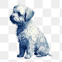 PNG Dog drawing mammal animal. AI generated Image by rawpixel.