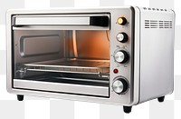PNG  Electric toaster oven appliance white background technology. AI generated Image by rawpixel.