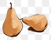 PNG Pears plant food freshness. AI generated Image by rawpixel.