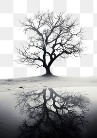 PNG Winter tree outdoors nature plant AI generated Image by rawpixel