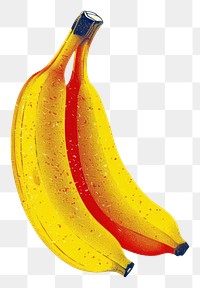 PNG  Banana plant food freshness. AI generated Image by rawpixel.