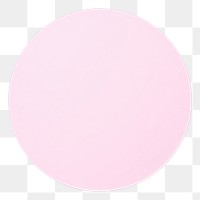 PNG Pink circle shape white background simplicity rectangle. AI generated Image by rawpixel.