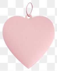 PNG Pink heart shape white background celebration accessories. AI generated Image by rawpixel.