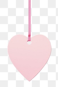 PNG Pink heart shape white background celebration decoration. AI generated Image by rawpixel.