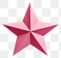 PNG Pink star shape symbol paper white background. AI generated Image by rawpixel.