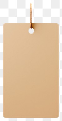 PNG Brown square shape white background accessories simplicity. AI generated Image by rawpixel.