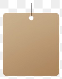 PNG Brown square shape backgrounds white background simplicity. AI generated Image by rawpixel.