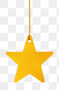 PNG Yellow star shape white background celebration simplicity. AI generated Image by rawpixel.