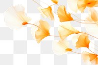 PNG  Orange petals backgrounds graphics flower. AI generated Image by rawpixel.