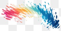 PNG Random color doodle line shape stroke backgrounds white background creativity. AI generated Image by rawpixel.
