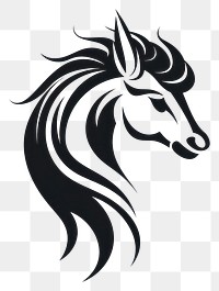 PNG Unicorn shape animal mammal horse. 