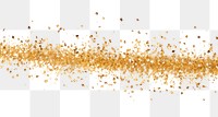 PNG  Falling shiny gold confetti backgrounds white background celebration