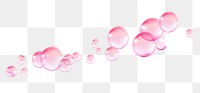 PNG Pink soap pastel bubbles petal white background biotechnology. 