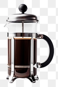 PNG  French press coffee drink cup