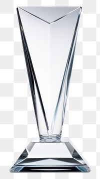 PNG  Trophy vase simplicity stemware. AI generated Image by rawpixel.