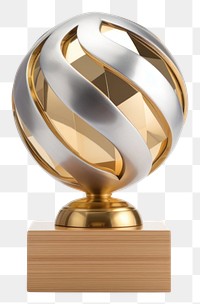 PNG  Trophy lighting circle wealth. AI generated Image by rawpixel.