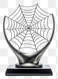 PNG  Trophy mockup Spider Web Textures concentric. AI generated Image by rawpixel.