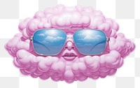PNG Cloud sunglasses accessories moustache