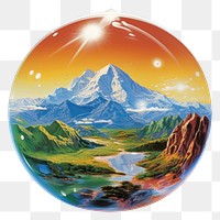 PNG Earth nature sphere space. AI generated Image by rawpixel.