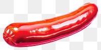 PNG Sausage food red bratwurst. AI generated Image by rawpixel.