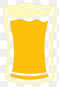 PNG Beer drink lager glass. AI generated Image by rawpixel.