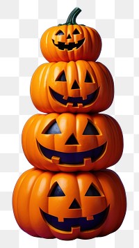 PNG Halloween anthropomorphic jack-o'-lantern jack-o-lantern. AI generated Image by rawpixel.