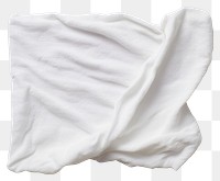 PNG Towel white white background simplicity. AI generated Image by rawpixel.