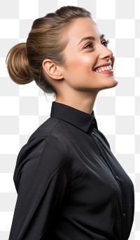 PNG Smiling female photography portrait adult. AI generated Image by rawpixel.