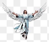 PNG  Heaven angel spirituality catholicism. AI generated Image by rawpixel.
