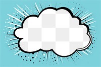 PNG  Speech bubble backgrounds outdoors sky. AI generated Image by rawpixel.