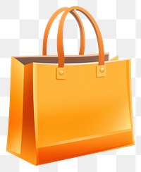 PNG  Shopping bag handbag white background consumerism. AI generated Image by rawpixel.