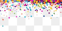 PNG Confetti backgrounds line white background. AI generated Image by rawpixel.