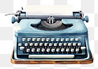 PNG A Vintage Typewriter typewriter machine white background. AI generated Image by rawpixel.